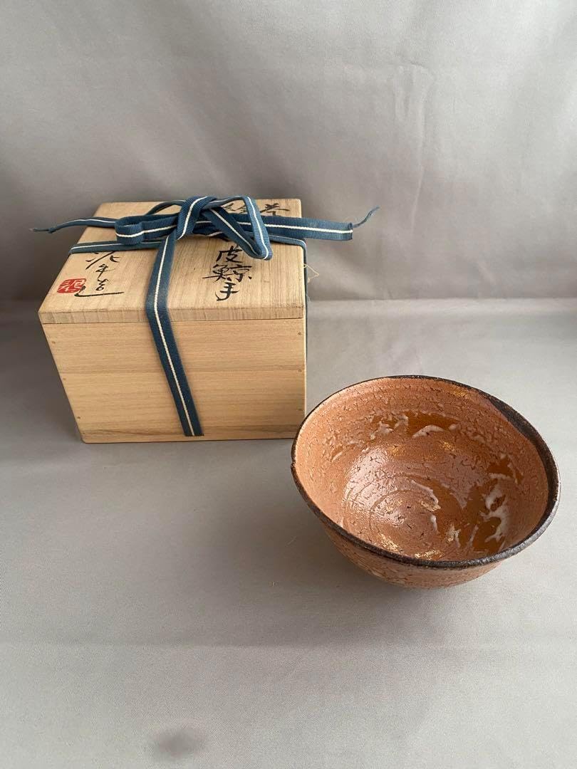 杉本立夫 泥牛 唐津 茶碗 （ 杉本泥牛 朝鮮唐津 ） 【公式通販】